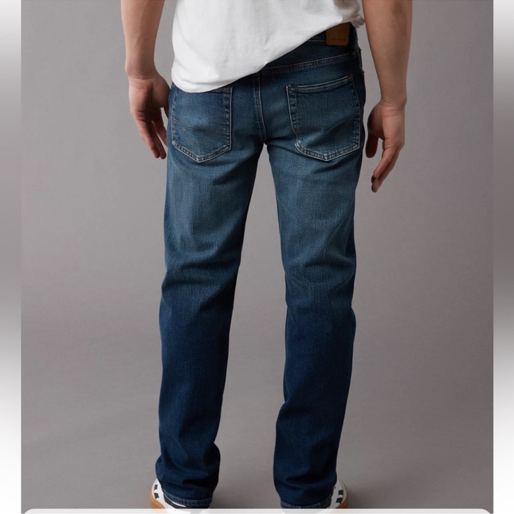 American Eagle Outfitters Airflex+ Men's Dark Blue Jeans original bootcut 29x30